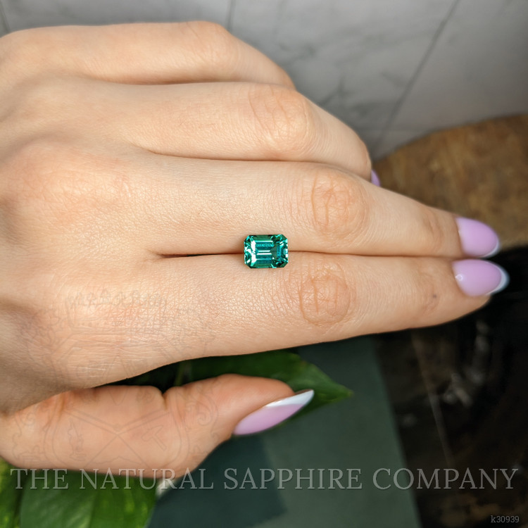 2.24 Ct. Bluish Green Tourmaline from Brazil