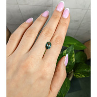 2.90 Ct. Green Tourmaline from Brazil Life Style