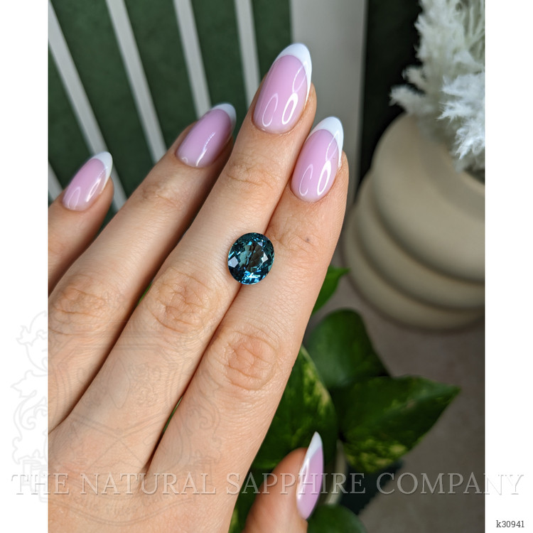 4.67 Ct. Greenish Blue Tourmaline from Brazil