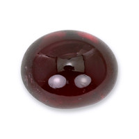 6.73 Ct. Purplish Red Cabochon Rhodolite Garnet from Ceylon (Sri Lanka) Video