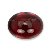 6.88 Ct. Red Cabochon Rhodolite Garnet from Ceylon (Sri Lanka) Video