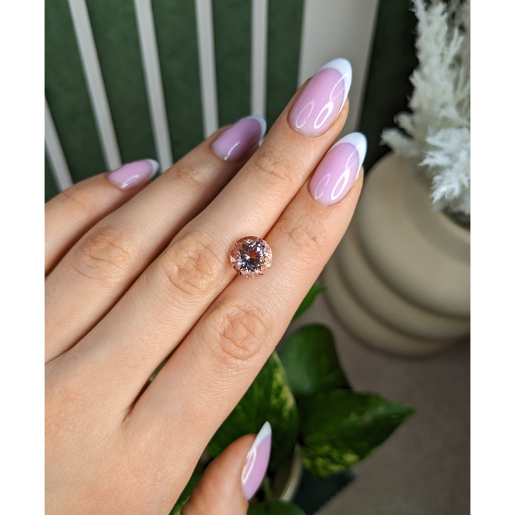 3.82 Ct. Pink Morganite from Brazil