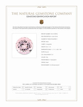 5.13 Ct. Pink Morganite from Brazil Scan Report