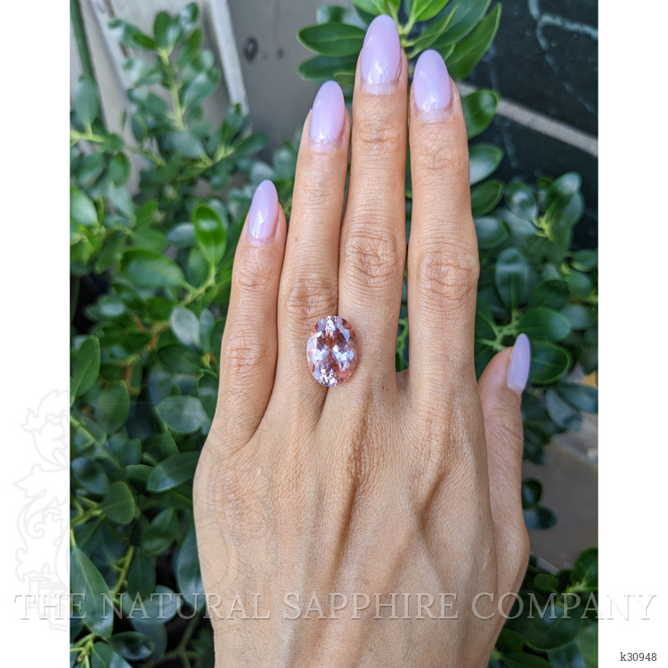 8.54 Ct. Pink Morganite from Brazil