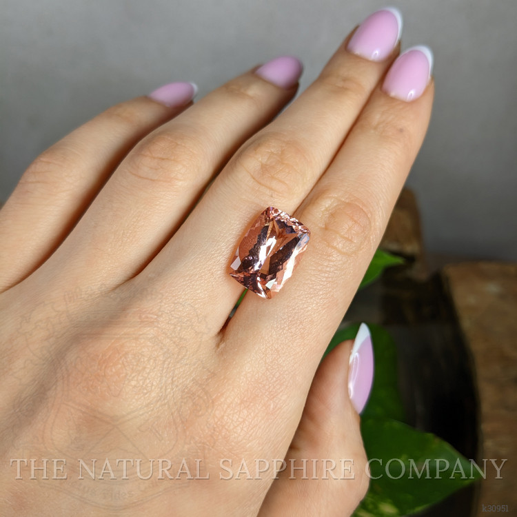 9.42 Ct. Pink Morganite from Brazil