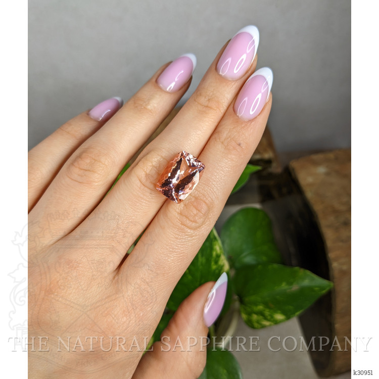 9.42 Ct. Pink Morganite from Brazil