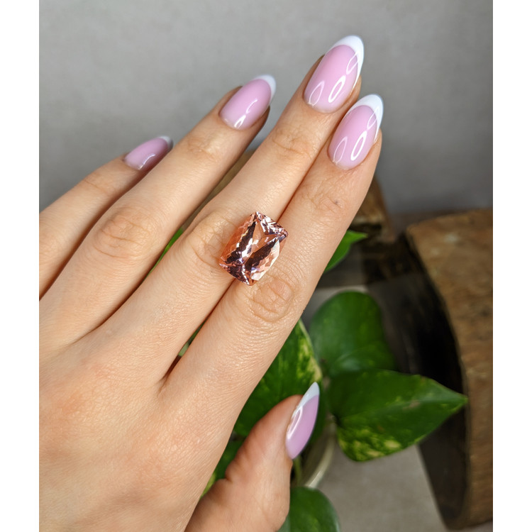 9.42 Ct. Pink Morganite from Brazil