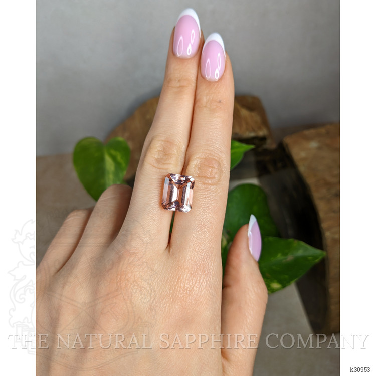 8.05 Ct. Pink Morganite from Brazil