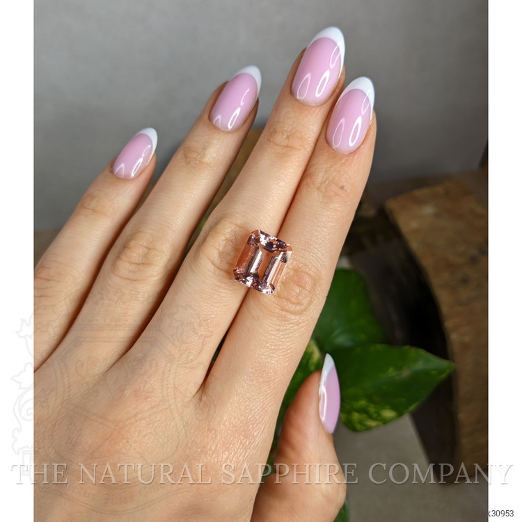 8.05 Ct. Pink Morganite from Brazil