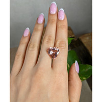 7.72 Ct. Pink Morganite from Brazil Life Style