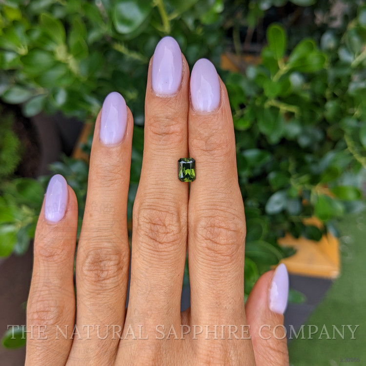 1.43 Ct. Green Zircon from Ceylon (Sri Lanka)
