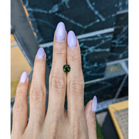 2.10 Ct. Green Zircon from Ceylon (Sri Lanka) Life Style
