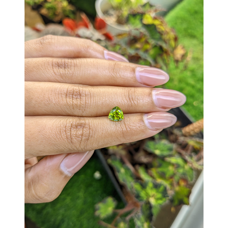 1.43 Ct. Yellowish Green Peridot from Pakistan
