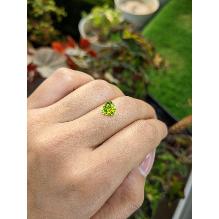 1.43 Ct. Yellowish Green Peridot from Pakistan
