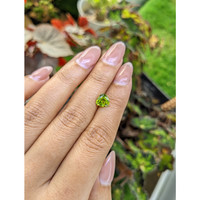 1.43 Ct. Yellowish Green Peridot from Pakistan Life Style
