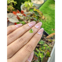 1.17 Ct. Yellowish Green Peridot from Pakistan Life Style