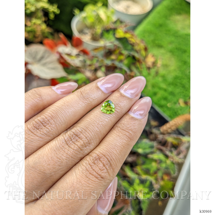 1.17 Ct. Yellowish Green Peridot from Pakistan