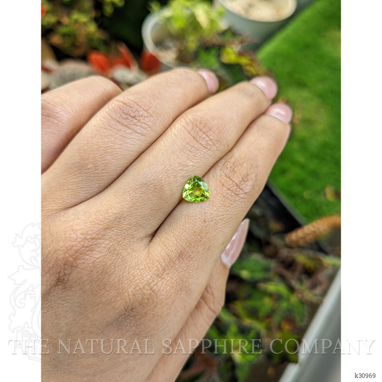 1.17 Ct. Yellowish Green Peridot from Pakistan