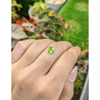 1.29 Ct. Yellowish Green Peridot from Pakistan Life Style
