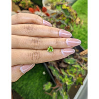 1.29 Ct. Yellowish Green Peridot from Pakistan Life Style
