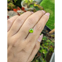 1.16 Ct. Yellowish Green Peridot from Pakistan Life Style
