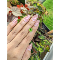2.20 Ct. Yellowish Green Peridot from Pakistan Life Style