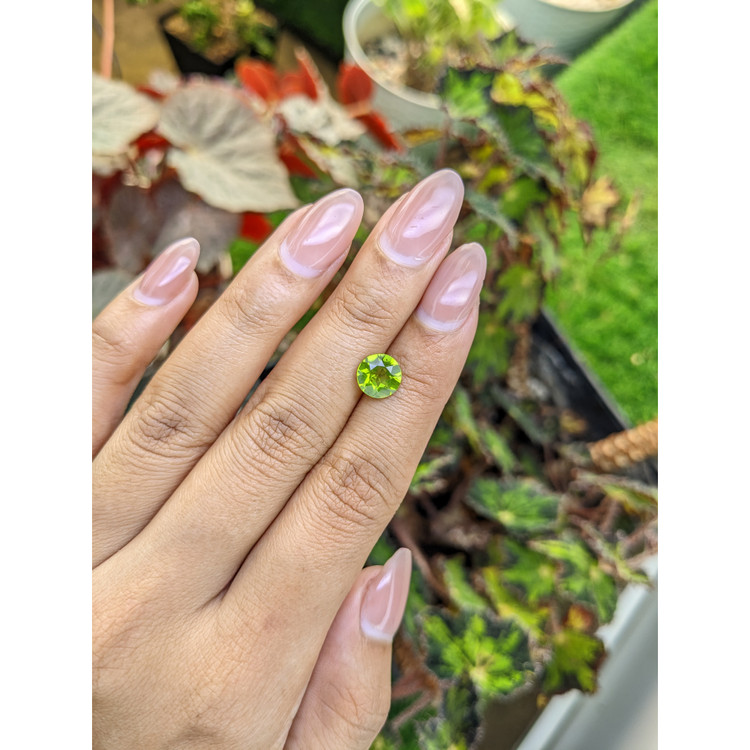 1.72 Ct. Yellowish Green Peridot from Pakistan