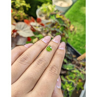 1.46 Ct. Yellowish Green Peridot from Pakistan Life Style