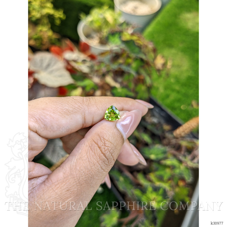 1.37 Ct. Yellowish Green Peridot from Pakistan