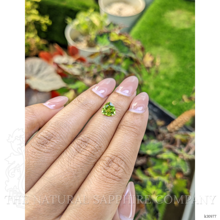 1.37 Ct. Yellowish Green Peridot from Pakistan