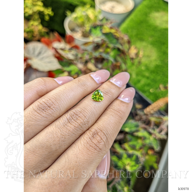 1.38 Ct. Yellowish Green Peridot from Pakistan