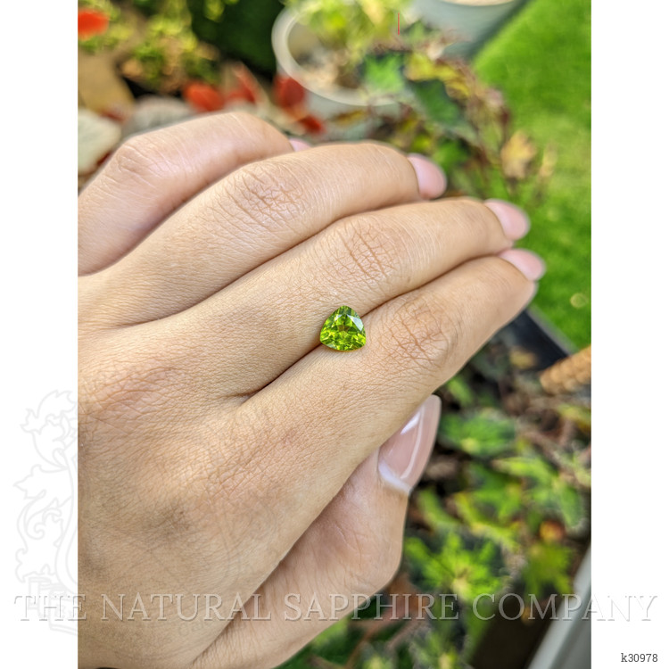 1.38 Ct. Yellowish Green Peridot from Pakistan