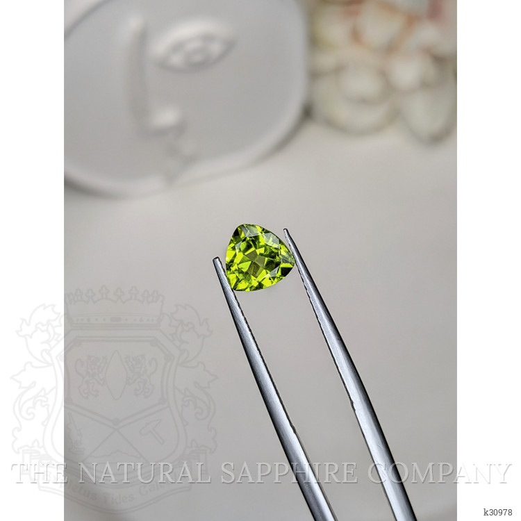 1.38 Ct. Yellowish Green Peridot from Pakistan