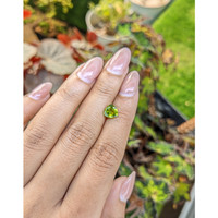1.42 Ct. Yellowish Green Peridot from Pakistan Life Style