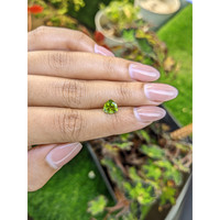 1.42 Ct. Yellowish Green Peridot from Pakistan Life Style