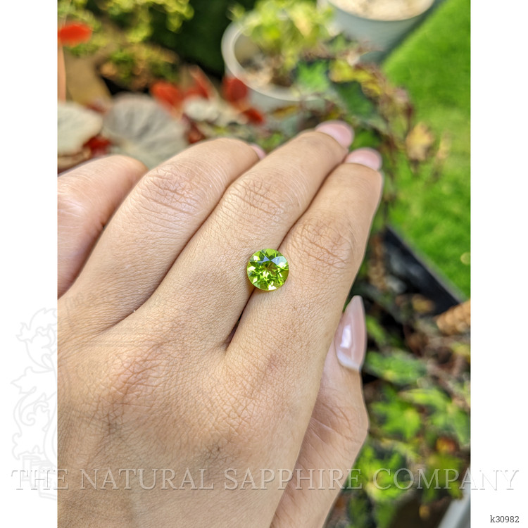 2.10 Ct. Yellowish Green Peridot from Pakistan
