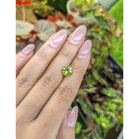 2.10 Ct. Yellowish Green Peridot from Pakistan Life Style