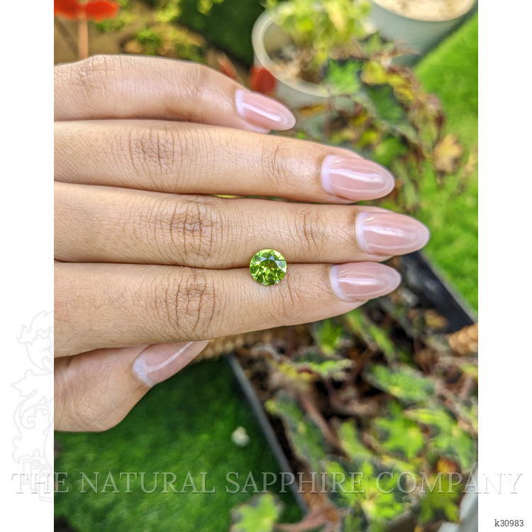 1.75 Ct. Yellowish Green Peridot from Pakistan