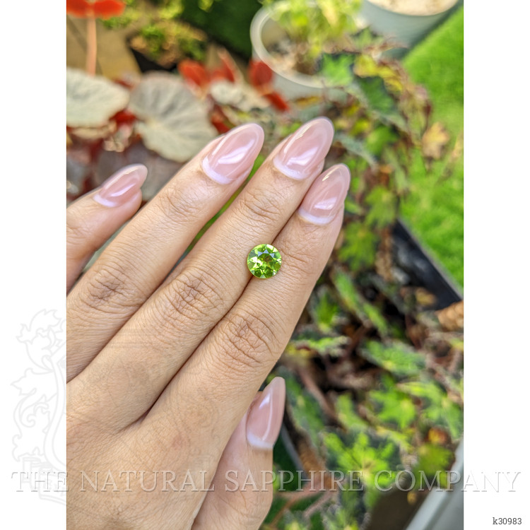 1.75 Ct. Yellowish Green Peridot from Pakistan