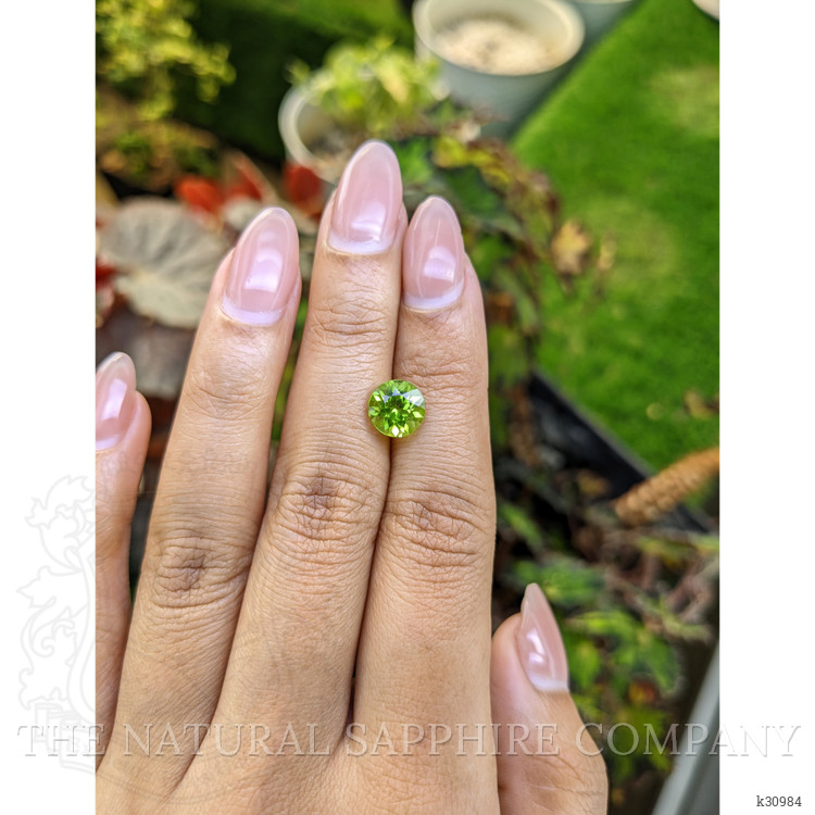 2.25 Ct. Yellowish Green Peridot from Pakistan