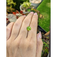 2.25 Ct. Yellowish Green Peridot from Pakistan Life Style