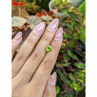 1.78 Ct. Yellowish Green Peridot from Pakistan Life Style
