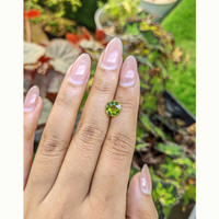 1.89 Ct. Yellowish Green Peridot from Pakistan Life Style