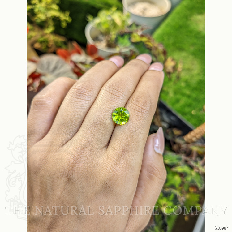 3.01 Ct. Yellowish Green Peridot from Pakistan