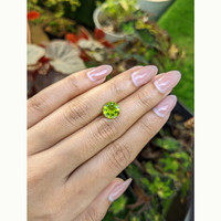 3.01 Ct. Yellowish Green Peridot from Pakistan Life Style