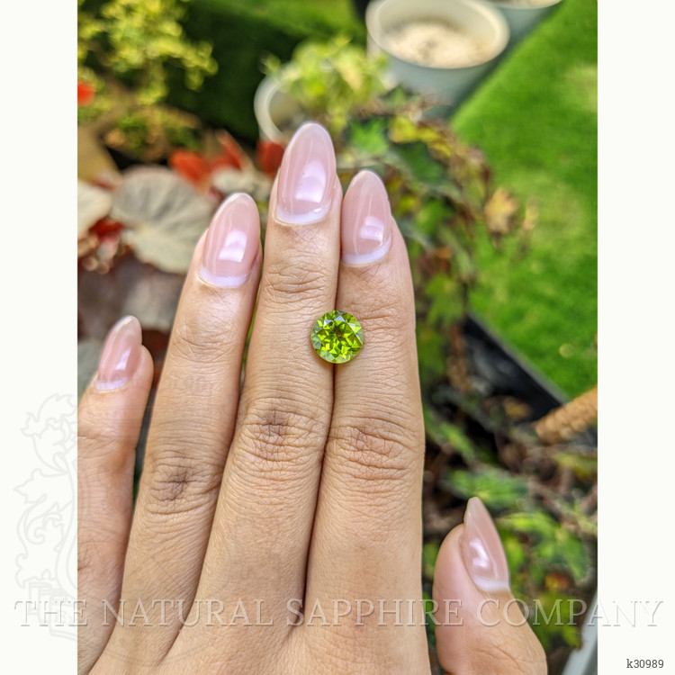2.95 Ct. Yellowish Green Peridot from Pakistan