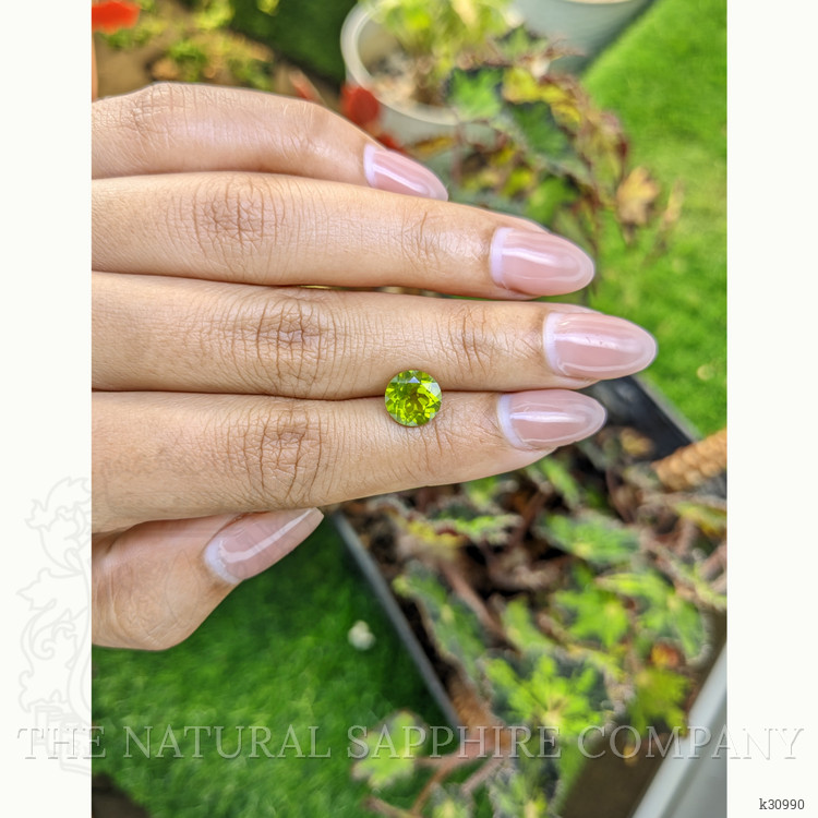 2.34 Ct. Yellowish Green Peridot from Pakistan