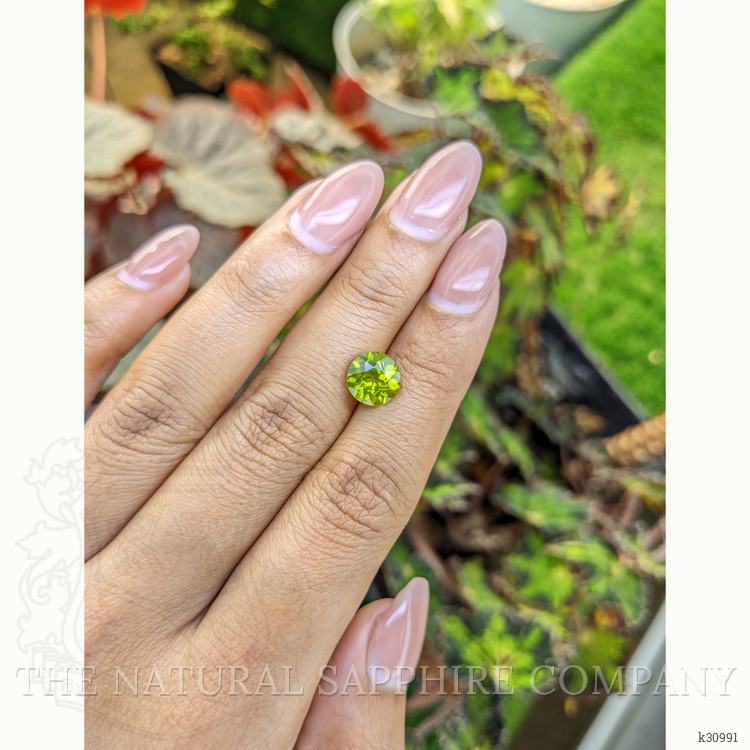 2.62 Ct. Yellowish Green Peridot from Pakistan