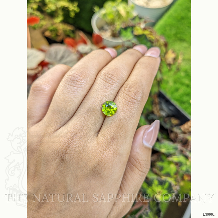 2.62 Ct. Yellowish Green Peridot from Pakistan