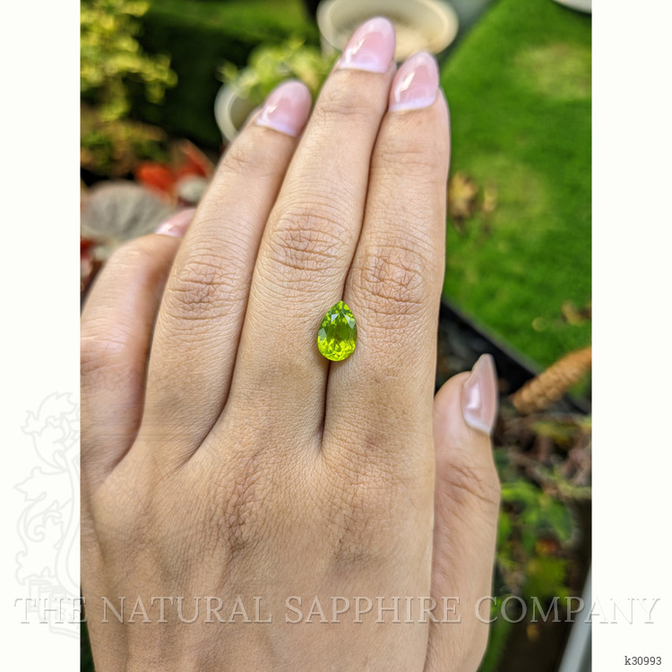 2.45 Ct. Yellowish Green Peridot from Pakistan